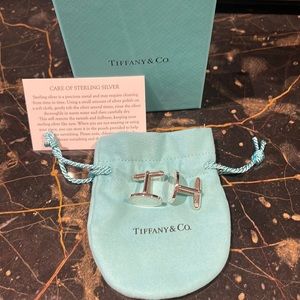 Sterling silver Tiffany and Company cufflinks